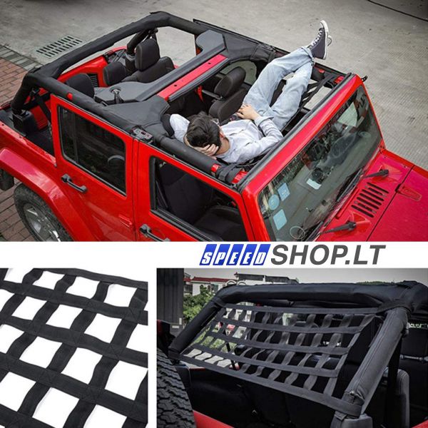 JEEP Wrangler JK apsauginis tinklas